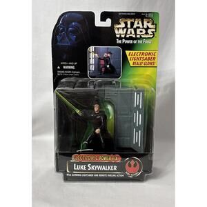 Star Wars Power of the Force ELECTRONIC POWER F/X LUKE SKYWALKER Kenner 1997 NIB